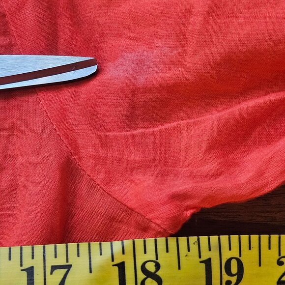 Free People Women Orange Dress 12 Whimsygoth, Boho Fall, Folk Festival Look - Picture 12 of 16